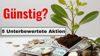 Diese 5 Unterbewerteten Aktien unbedingt 2024 kaufen [upl. by Ecerehs]