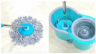 Spotzero By MILTON Smart Spin Mop with Bucket  Easy floor cleaning mop  Demo video  magic mop [upl. by Ainer]