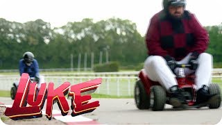 Bobbycar Wettrennen Luke vs Faisal  LUKE Die Woche und ich [upl. by Kruter]