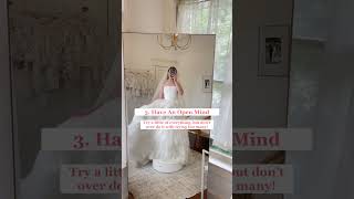 Wedding dress shopping tips✨💍 weddingdress wedding bridal engaged weddinggown weddingtips 🩷 [upl. by Julide247]