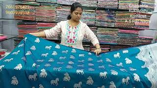 Only for Shop Visitors  Samudrika Pattu Latest collection Price1340 Episode803 [upl. by Htebazie]