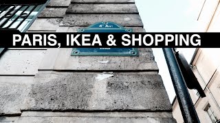 PARIS IKEA amp SHOPPING  VLOG 5 [upl. by Elleoj689]