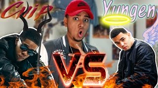 Yungen VS Chip American Listens to UK Grime Beef THE FINALE Diss Track Reaction Peri peri sauce [upl. by Hairakcaz]