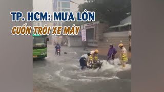 Nhiều nơi trở thành “rốn ngập” sau trận mưa lớn  VTV CẦN THƠ [upl. by Liagibba]