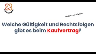 Kaufvertrag  rechtliche Grundlagen des Angebots im BGB  Beispiele ✅ und Rechtsfolgen 👨‍🎓👩‍🎓 [upl. by Erehs]