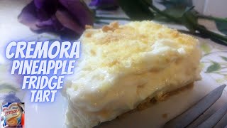 How to make Cremora Pineapple Fridge Tart  Cremora tart recipe  Yskas tert resep [upl. by Aved]