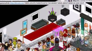 Demi Lovato on HABBO FULL LIVE Chat [upl. by Filemon]