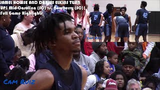 JAMEL HOWSE AND DARIUS ELKINS TURN UP MidCarolina SC vs Newberry SC Full Game Highlights [upl. by Trebmal]