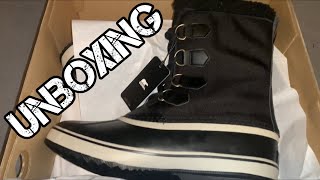 Sorel Mens 1964 Pac Nylon Winter Boots UNBOXING [upl. by Enialb]