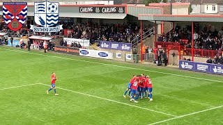 3 GOALS AND LIMBS as DAGGERS DEFEAT SOUTHEND UNITED  Dagenham amp Redbridge VS Southend United [upl. by Eissirk476]