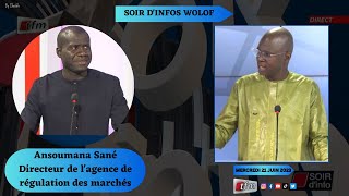 SOIR DINFO  Wolof  Pr Abdoulaye Der  Invité  Ansoumana Sané  21 Juin 2023 [upl. by Sitoiganap]