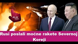 Rusi poslali moćne rakete Severnoj Koreji [upl. by Arad]