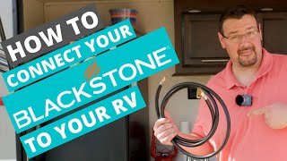 DITCH THE GREEN TANKS How TO Connect Your Blackstone to your RV or Camper [upl. by Retsevlys]