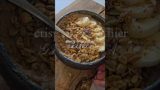 Granola recipe you needed 🥣✨️ vegan bithealthier veganbreakfastideas [upl. by Dorsy100]