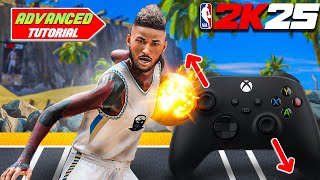 NBA 2K25  easiest ADVANCED DRIBBLE TUTORIAL😈most EFFECTIVE dribble moves [upl. by Elias]