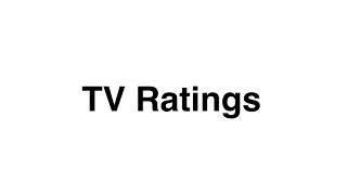 TV Ratings [upl. by Coreen]