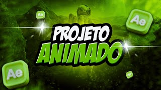 PROJETO ANIMADO NO AFTER EFFECTS [upl. by Aiekam]