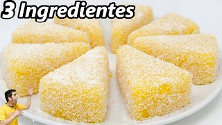 POSTRE con 3 INGREDIENTES SIN HORNO en 5 MINUTOS 😍🍊🍰 y muy FÁCIL y BARATO ¡te SORPRENDERÁ 😍🍊🍰 643 [upl. by Vasily]