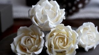 How to Make a Sugar Rose A McGreevy Cakes Tutorial [upl. by Evannia]