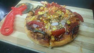 Homemade veg pizza simple and easy in AGARO OTG In Tamil [upl. by Halac]