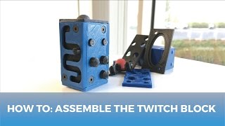 How To Assemble The Twitch Block  3D Printed Fidget Cube [upl. by Jakoba489]