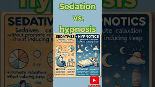 quotSedation vs Hypnosis Understanding the Differences in Medical Practice and Therapyquot shortsfeed [upl. by Nelyk]