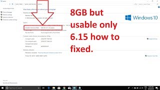 How To Fix The 8GB 6GB Usable Problem [upl. by Keifer157]