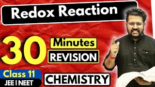 Class 11 Chemistry  Redox Reaction Rapid Revision  Class 11 Chemistry  In 30 Minutes [upl. by Anotal]