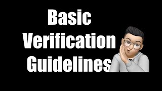 Basic Verification Guidelines  System Verilog [upl. by Chien920]