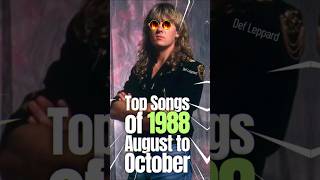 Top Songs 1988 August to October music 80smusic musiconfire 80ssongs top10 top10songs [upl. by Katherina390]