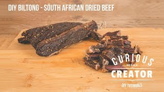 18 South African Biltong Recipe  DIY Curious Creator [upl. by Arick646]