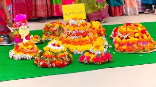 Zphs Bomraspet School Bathukamma [upl. by Zeph]