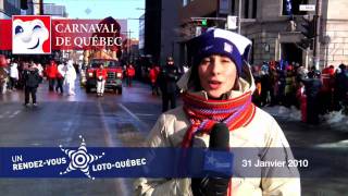 Web reportage LotoQuébec 3  Défilé de jour de personnages gonflables géants [upl. by Lehcor]