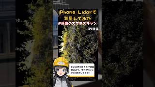 iPhone Lidarで測量してみた！感謝のスマホスキャン shorts lidar 3d scaniverce 3dmodeling lumaai ひまわり sunflower [upl. by Seppala339]