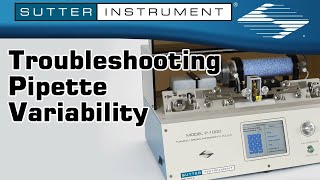 Troubleshooting Pipette Variability [upl. by Novyert]