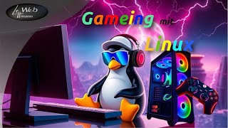 Gameing mit Linux Mint 22 [upl. by Yelra378]