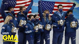 2022 US Olympic figure skating team awarded gold medal [upl. by Vernor]