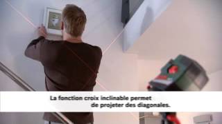 Niveau laser en croix Bosch PCL 20  avec fonction niveau vertical [upl. by Rogergcam]