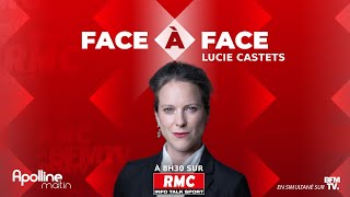 🔴 DIRECT  Lintégral de linterview de Lucie Castets candidate du NFP pour Matignon sur RMC [upl. by Bidle]