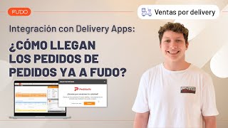 ¿Cómo llegan los pedidos de Pedidos Ya a Fudo  Integración con Delivery Apps [upl. by Jedd]