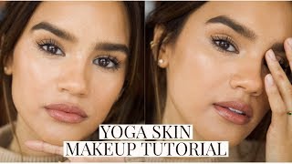 YOGA SKIN MAKEUP TUTORIAL  DACEY CASH [upl. by Nwahsit]