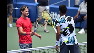 Felix AugerAliassime vs Dominic Thiem Extended Highlights  US Open 2020 Round 4 [upl. by Aiam]