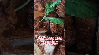 ARUGULA AND PORKCHOPMASARAP [upl. by Yeleak]