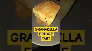 Granadilla tart food easy recipe granadilla tart tert shorts fyp viralvideo youtubeshorts [upl. by Svetlana]