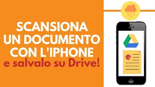 Scansiona un documento con le quotnotequot delliphone e salvalo in Drive [upl. by Dubenko]