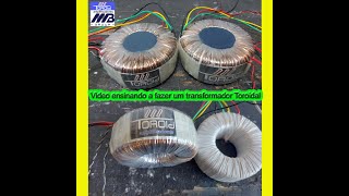 ensinando fazer um Toroidal [upl. by Dyal]