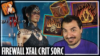 KRIPP’S FIREWALL XFAL CRIT SORC BUILD GUIDE Season 2  Diablo 4 [upl. by Ripleigh249]