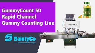 GummyCount 50 Rapid Channel Gummy Counting Line [upl. by Iznekcam]