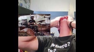 Jazz Drummer Reacts El Estepario Sibirianos Cover of Battery [upl. by Dickey235]