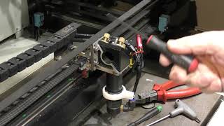 RDWorks Learning Lab 179 Fitting the Cloudray C series Adjustable Head Bracket [upl. by How]